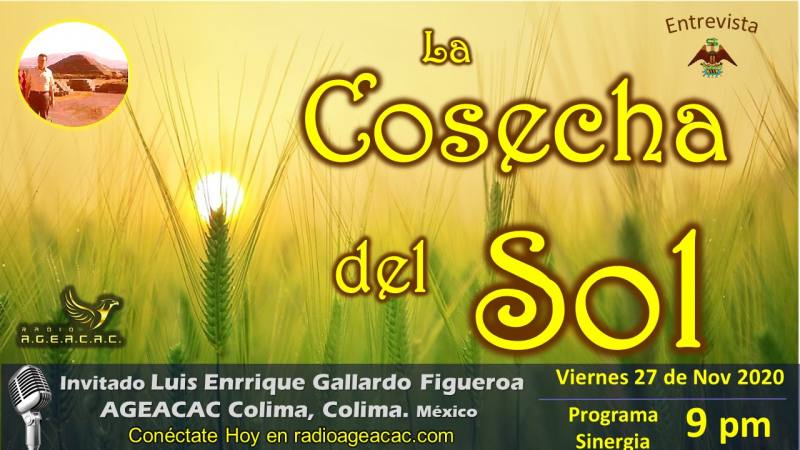 LA COSECHA DEL SOL Entrevista a Luis Enrrique Gallardo Figueroa